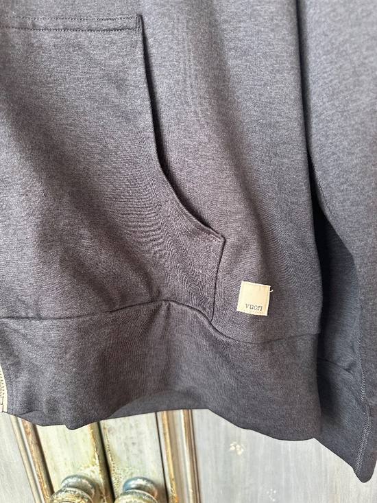 Vuori Halo Performance Hoodie 2.0 Size L in Midnight Heather - Picture 7 of 11